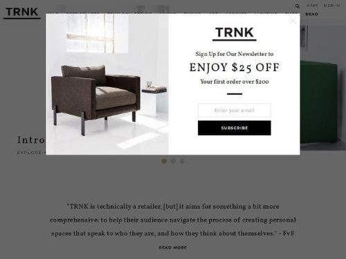Trnk Promo Codes & Coupons