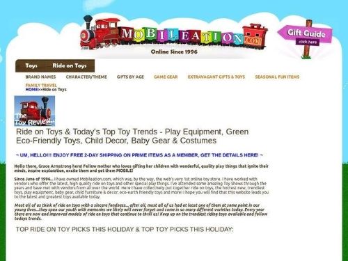 Mobileation Ride On Toys Promo Codes & Coupons