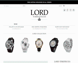 Lord Timepieces Promo Codes & Coupons