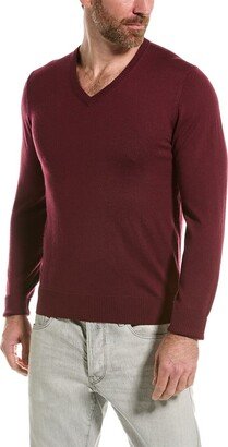 Mette Merino Wool V-Neck Sweater-AA