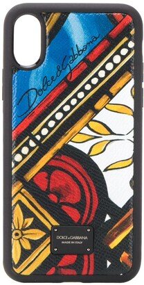 tile print iPhone X/XS case