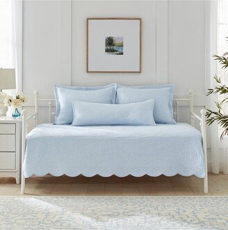 Solid Trellis 100% Cotton Daybed Cover Set