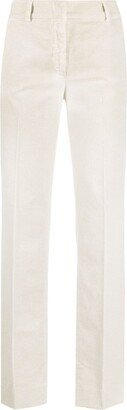 High-Waisted Corduroy Trousers-AA