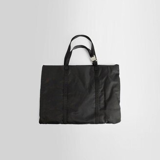 Man Black Tote Bags