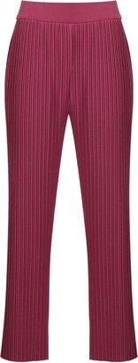 Neriage Legbi high-waisted plissé trousers