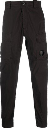 Logo-Patch Tapered Trousers-AF