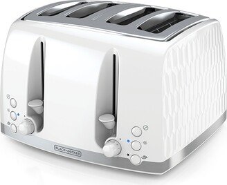 Honeycomb Collection 4-Slice Toaster