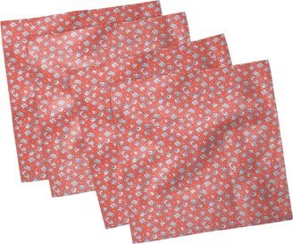 Dogs Set of 4 Napkins, 12 x 12