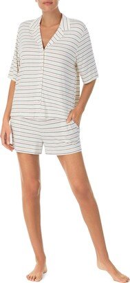 Stripe Short Pajamas-AA