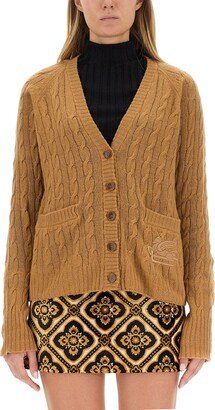 V-neck Cardigan-AQ