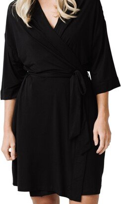 Cozy Earth Three-Quarter Sleeve Robe