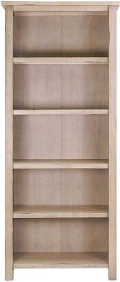 72 Edgewood Rustic Open Wood Bookcase Light Brown - Martin Furniture Furniture