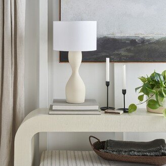 Off-White 19 Organic Wavy Table Lamp