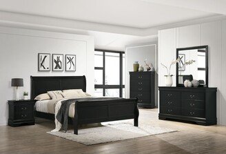 Ellington 6-Drawer Dresser & Mirror in Black