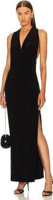 Halter Neeta Side Slit Gown