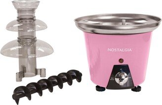 Nostalgia 12.75 3-Tier Chocolate Fondue Fountain