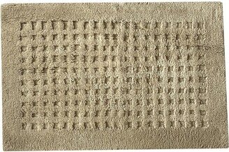 Essential Waffle Modern Bath Rug - 20x30 - Beige