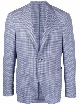 Single-Breasted Fitted Blazer-AC