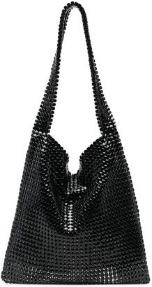 Rabanne Pixel chainmail tote bag