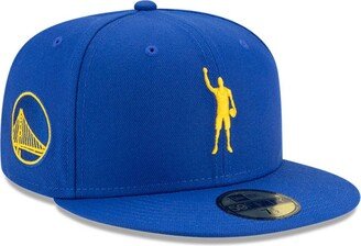 Men's X Compound Royal Golden State Warriors Play For Change Otc 59FIFTY Fitted Hat