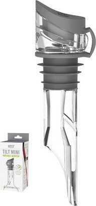 2972 TILT MINI Variable Wine Aerator, Gray