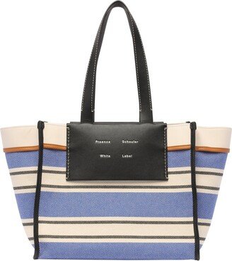 Morris Striped Large Tote Bag