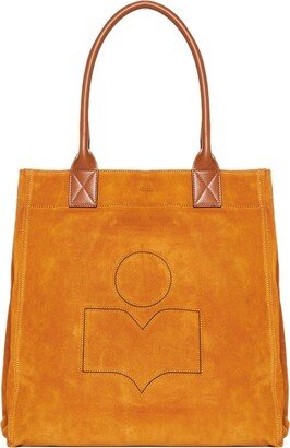 Yenky Logo Debossed Medium Tote Bag