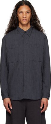 VEIN Gray Button Shirt