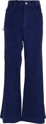 The Flared Mid Rise Jeans-AA