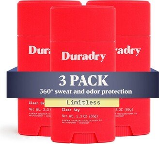 Duradry Am Deodorant & Antiperspirant - Prescription Strength Deodorant for Hyperhidrosis, Antiperspirant for Women & Men, Armpit Sweat Protection, Si-AE