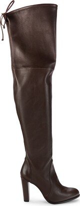 Highland Leather Over The Knee Boots