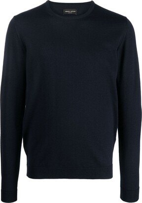 Crew-Neck Merino Jumper-AA