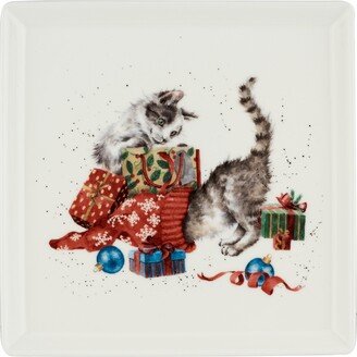 Wrendale Designs Royal Worcester Wrendale the Purrfect Gift Square Plate