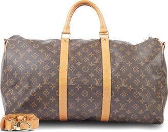 Monogram Canvas Keepall Bandouliere (Authentic Pre-Owned)