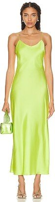 Lyon Long Dress in Green