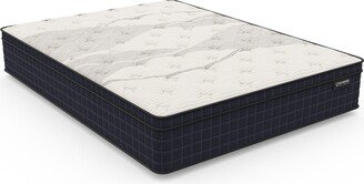 EDWINRAY 12.5 Copper-Infused Memory Foam Hybrid Mattress, Medium Feel, Queen