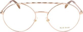 Oval Frame Glasses-AM