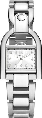 Women's Harwell Three-Hand Silver-Tone Stainless Steel Watch 28mm