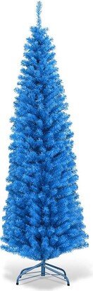 Artist Unknown Generic CHEFJOY 6FT Blue Pencil Christmas Tree