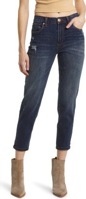 Caroline High Waist Crop Straight Leg Jeans