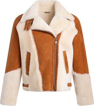 Made For Generations™ Shearling Zip Moto Jacket