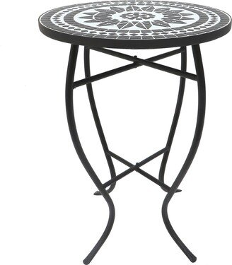 W Unlimited Mosaic Art Collection Accent Table-AA