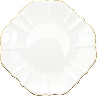 Amelie Brushed Gold Rim 6.5 Bread Plate