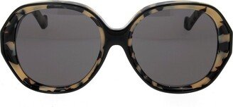 Oversized-Frame Sunglasses-AA