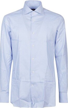 Buttoned Long-Sleeved Shirt-CJ
