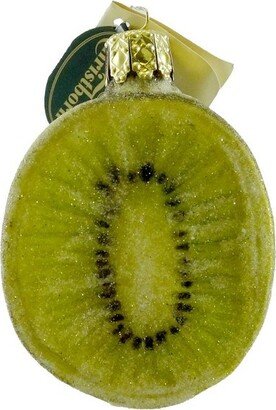 Tannebaum Treasures Tannenbaum Treasures Kiwi - 2.5 Inches - Ornament Fruit Seed - We771 - Glass