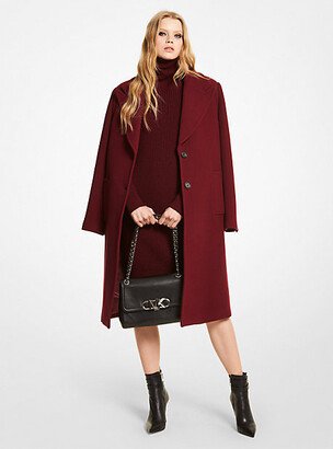 Wool Melton Oversized Coat