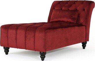 Rubie New Velvet Chaise Lounge