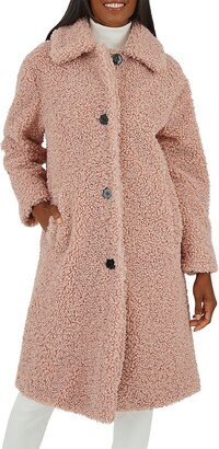 Faux Shearling Teddy Coat