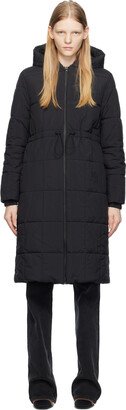 Black Cleobury Puffer Coat